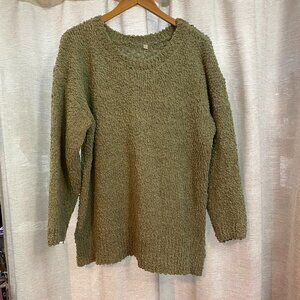 Long Sleeve Green Sweater Size L - No Brand Tags